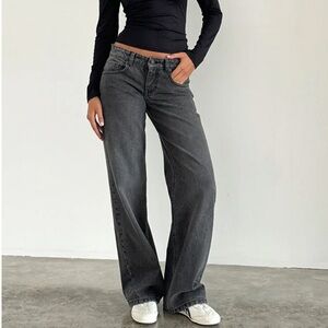 Motel Parallel Jeans Black